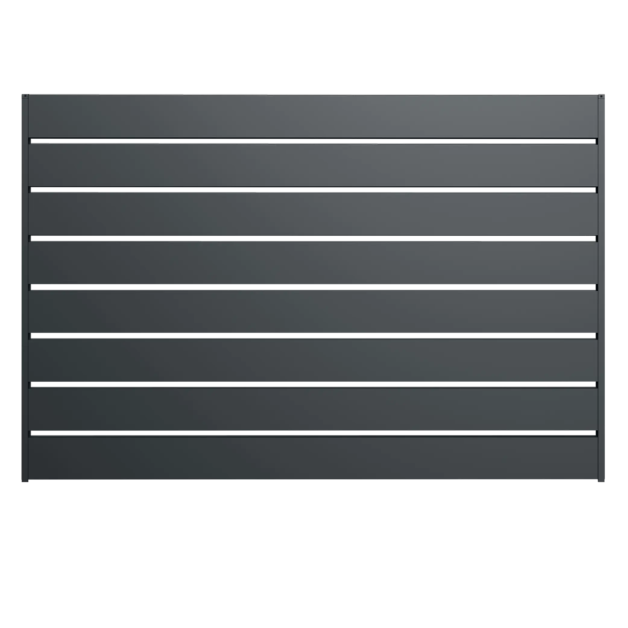Gard metalic orizontal tip Caseta – x120 plat Caretta TectumSteel Cluj-Napoca